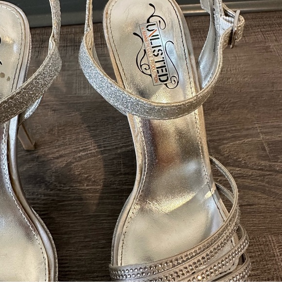 Silver Sparkly Heels - Picture 5 of 9